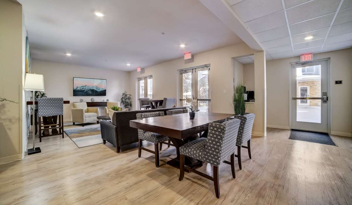 Stylish boutique rental living room